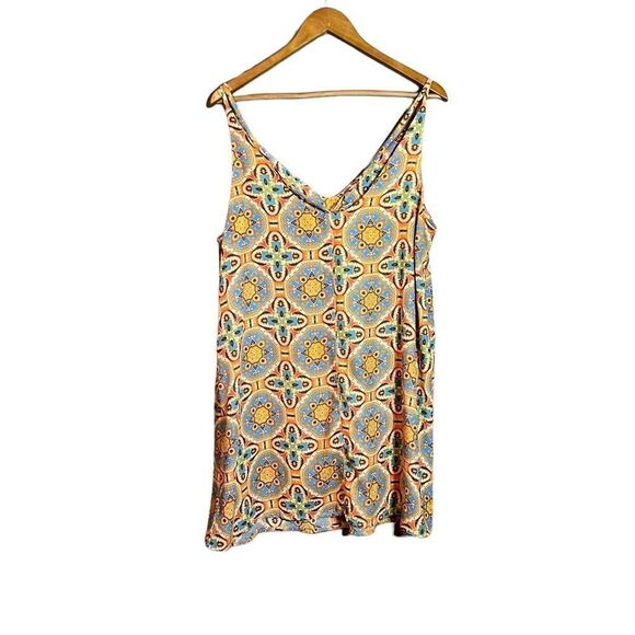 Bebop patterned tank mini dress. Size xl - Picture 8 of 8